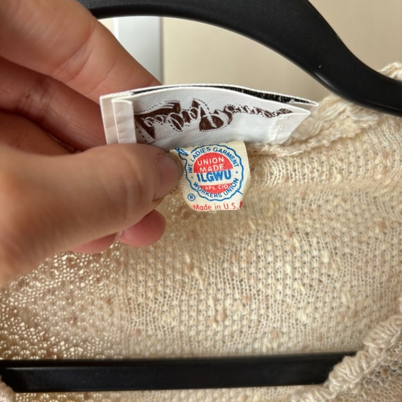 Vintage Lane Bryant by Leslie Pomer Petticoat style Cardigan - Picture 4 of 6